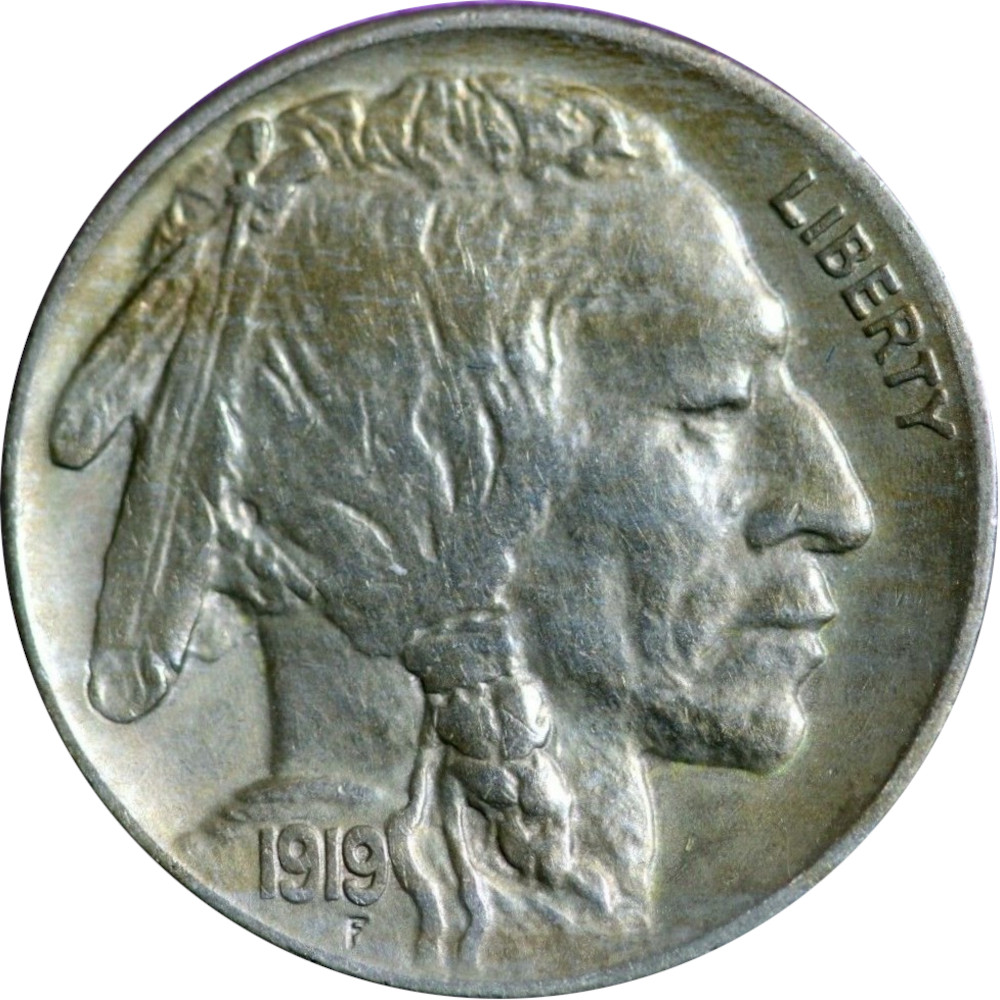 1919-S-5c-Buffalo-Nickel